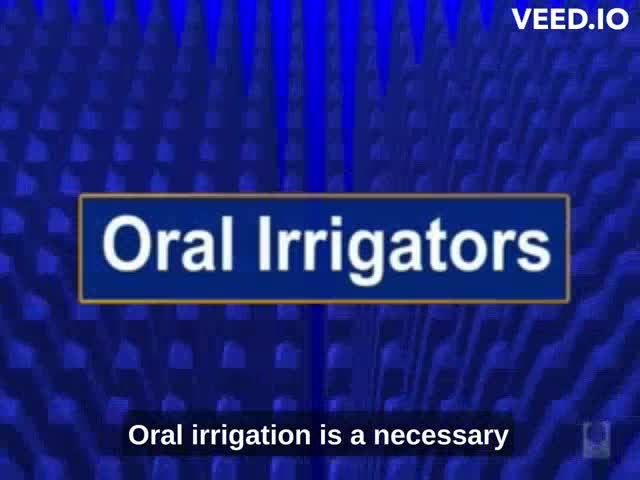 Oral Irrigators