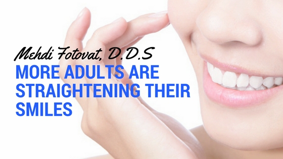More Adults Are Straightening Their Smiles